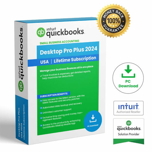 Quickbooks Desktop Pro Plus 2024 – Lifetime License