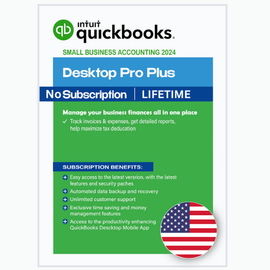 QuickBooks Desktop Pro Plus 2024 - Lifetime MAC